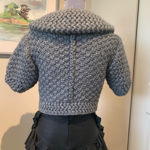 Thomas Wylde cropped cardigan/bolero. - Picture 10 of 11